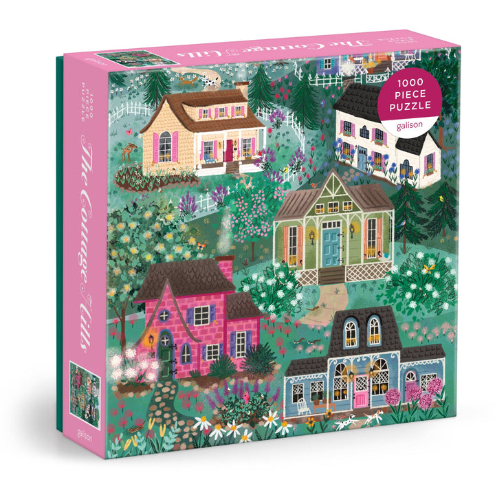 Chronicle Books - Joy Laforme The Cottage Hills 1000 Piece Puzzle in a Square Box