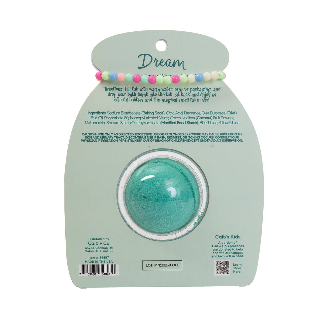Cait + Co - Friendship Bracelet Bath Bomb - Dream | Forever Young Collection - Esme and Elodie