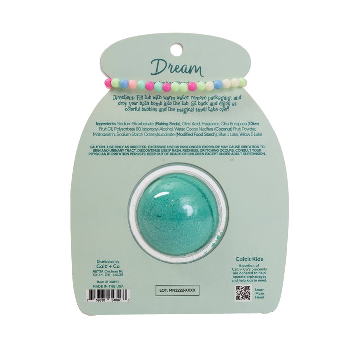 Cait + Co - Friendship Bracelet Bath Bomb - Dream | Forever Young Collection - Esme and Elodie