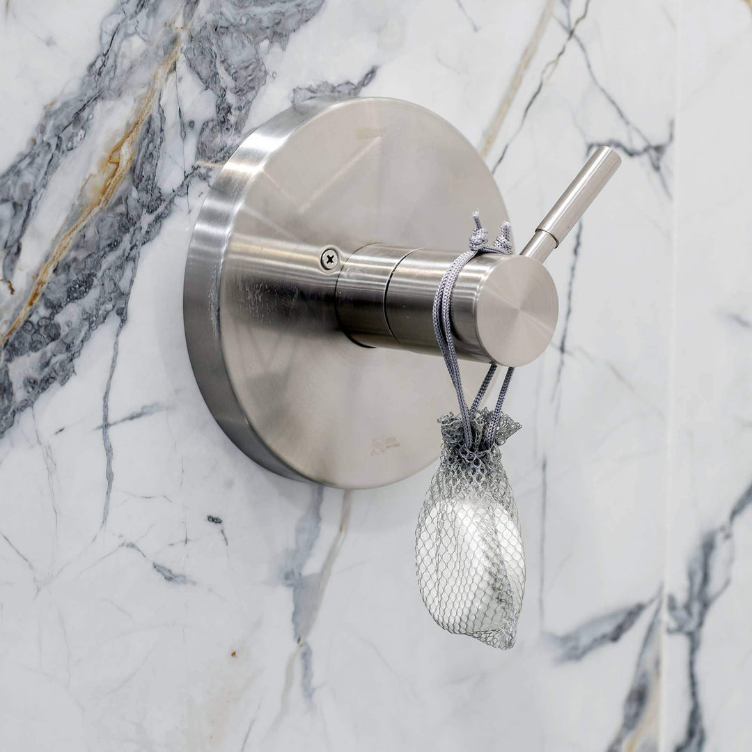Cait + Co - Luxe Lavender + Oat Shower Steamer Fizzy Bomb - Esme and Elodie