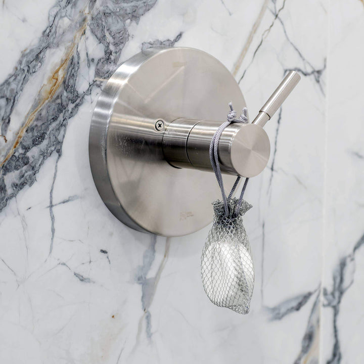 Cait + Co - Luxe Lavender + Oat Shower Steamer Fizzy Bomb - Esme and Elodie
