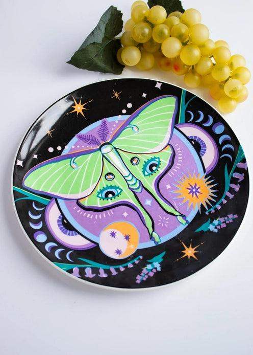 Canna Style - Luna Moth Plate - Esme and Elodie