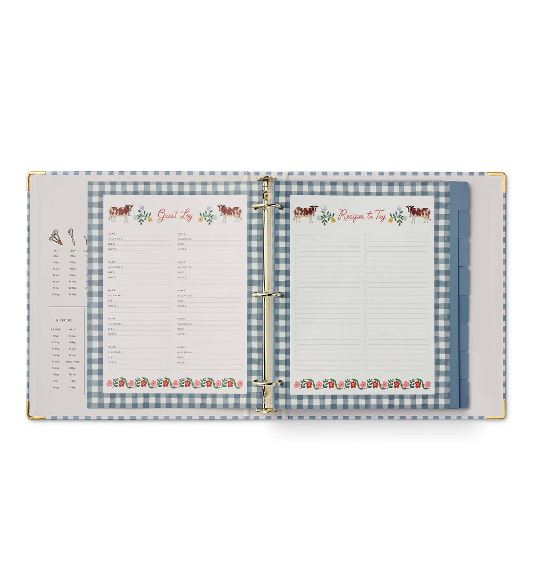 Rifle Paper Co. - Home Sweet Home Recipe Binder