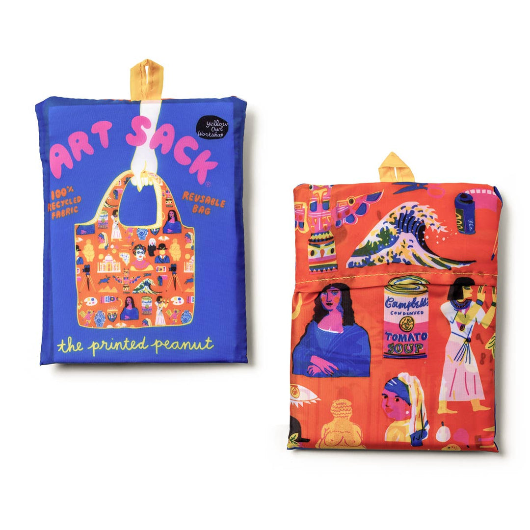 Yellow Owl Workshop - Art History Art Sack® by The Printed Peanut - Reusable Tote