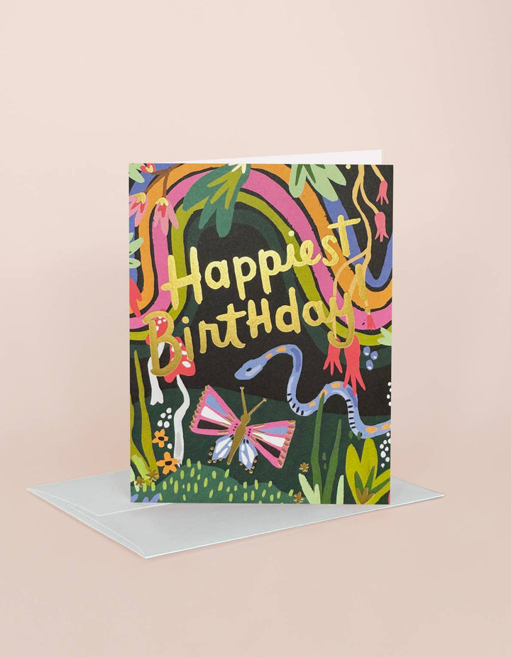 Idlewild Co. - Rainbow Garden Birthday Greeting Card