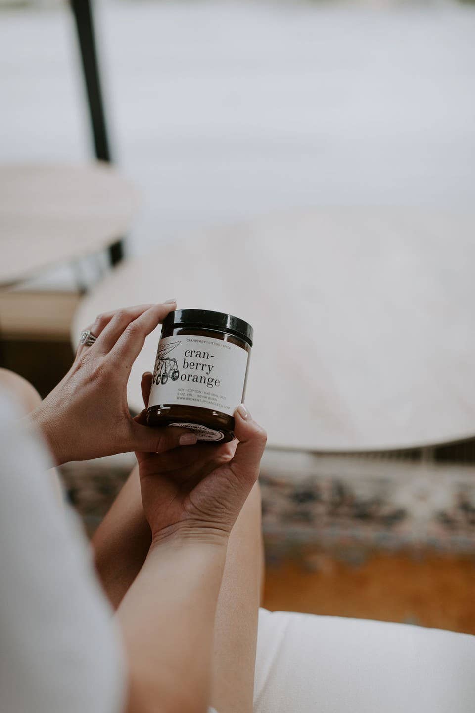 Broken Top Brands - Cranberry Orange Natural Soy Candle 9 oz