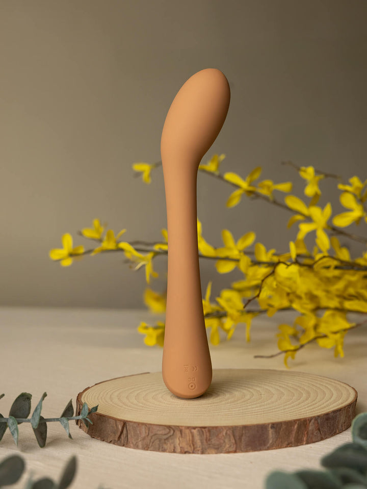 The Natural Love Company - Cecily Curved G-spot wand vibrator