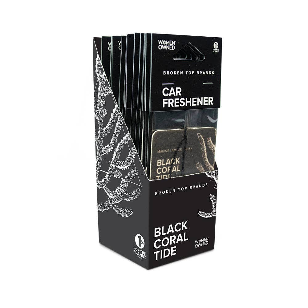 Broken Top Brands - Black Coral Tide Car Fresheners