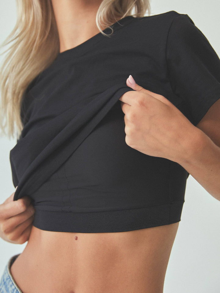 Klassy - Cotton Tee Brami: Black