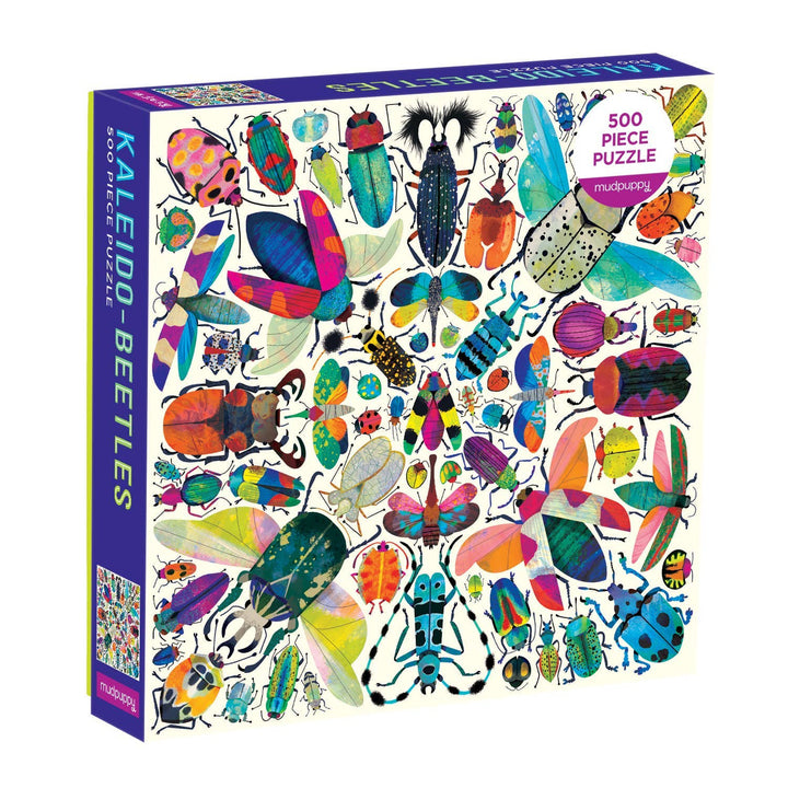 Chronicle Books - Kaleido-Beetles 500 Piece Family Puzzle - Esme and Elodie