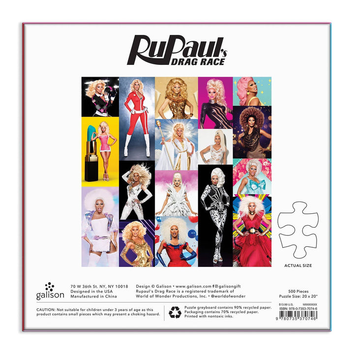 Chronicle Books - RuPaul's Drag Race 500 Piece Puzzle - Esme and Elodie