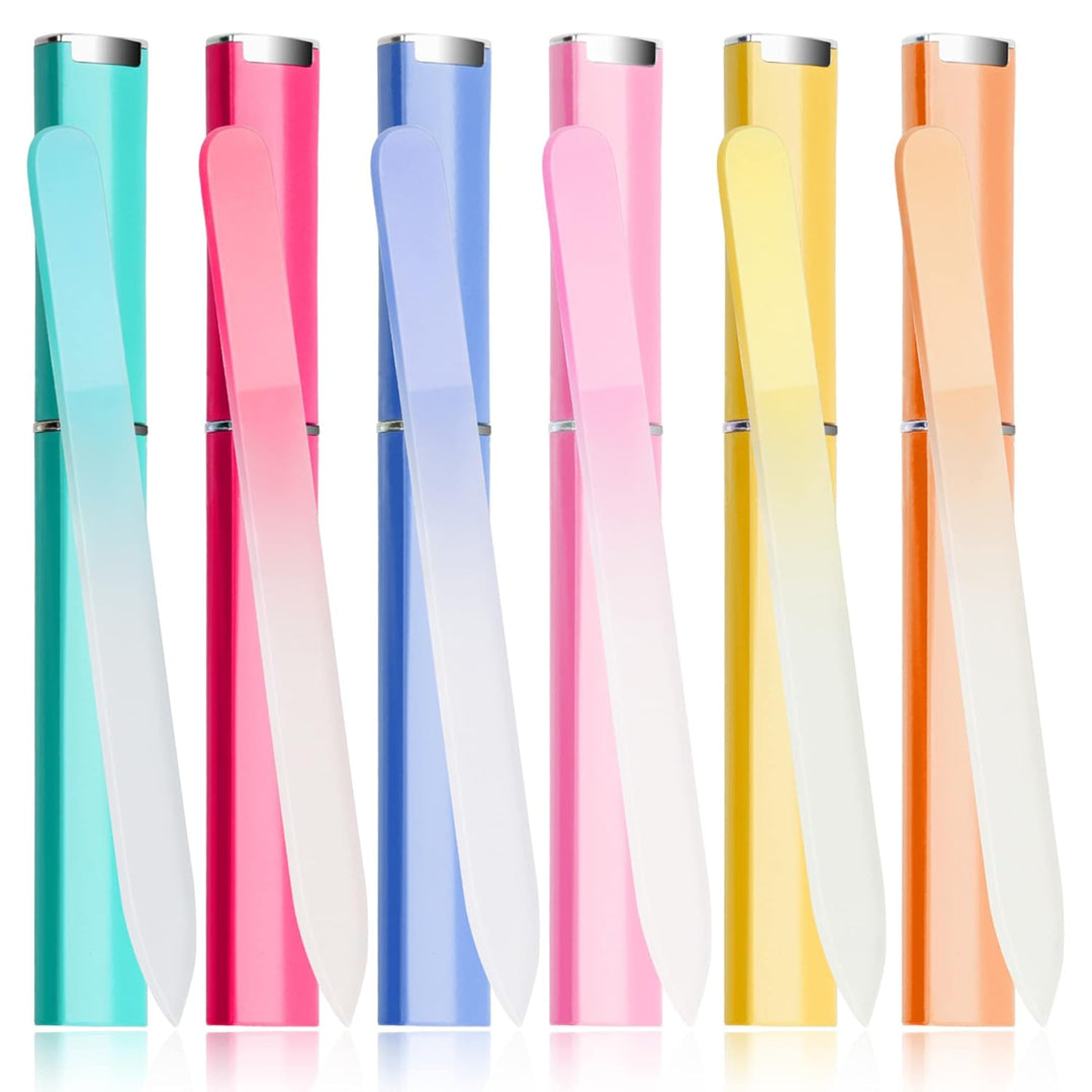 crystal nail file multicolor set 