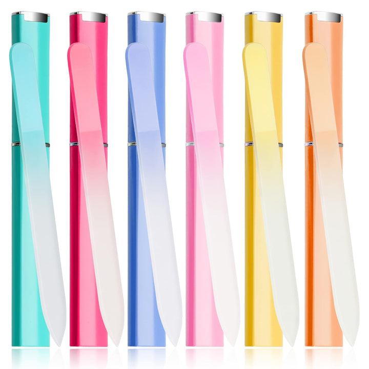 crystal nail file multicolor set 