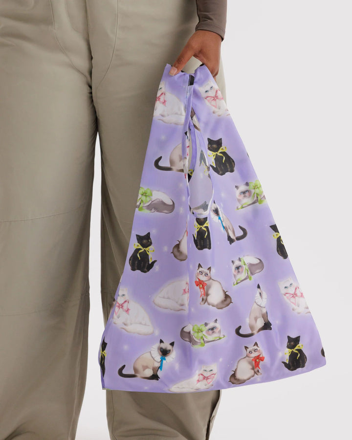 BAGGU- Standard Reusable Shopping Bag Fancy Cats