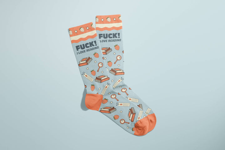FUN CLUB - Fuck! I Love Reading Socks (book lovers