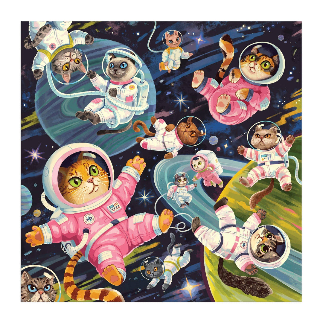 Chronicle Books - A Space Meowdyssey 500 Piece Puzzle