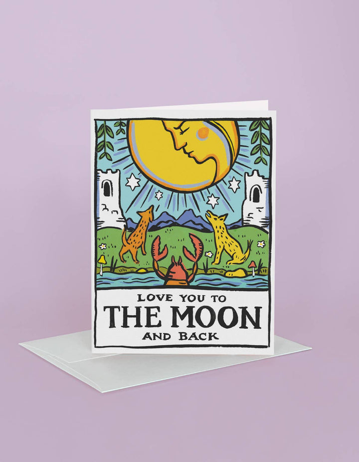 Idlewild Co. - Tarot Moon Greeting Card