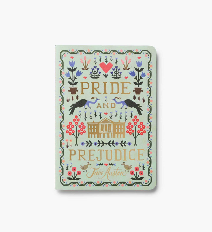 Rifle Paper Co. - Assorted Set of 3 Jane Austen Notebooks