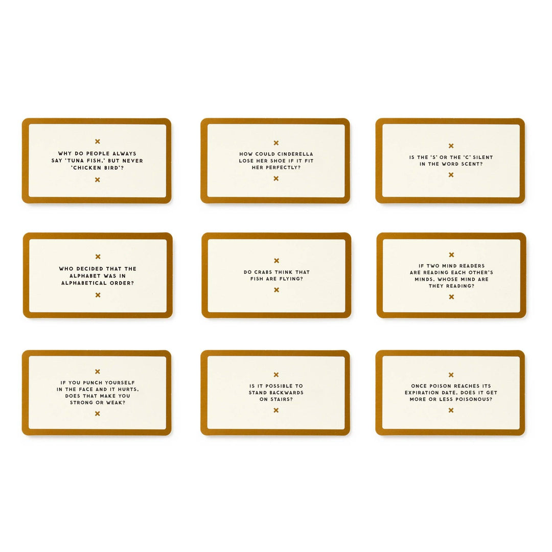 Chronicle Books - Brass Monkey Stoner Thoughts Conversation Starters