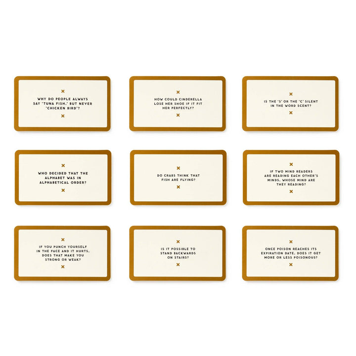 Chronicle Books - Brass Monkey Stoner Thoughts Conversation Starters