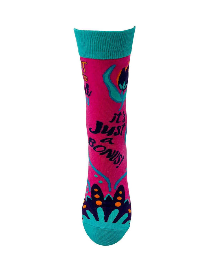 Fabdaz - Didn't Mean to Offend You, it's Just a Bonus! Women's Socks