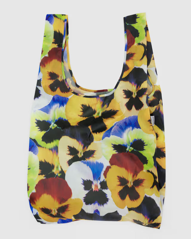 BAGGU- Big Reusable Shopping Bag Pansy