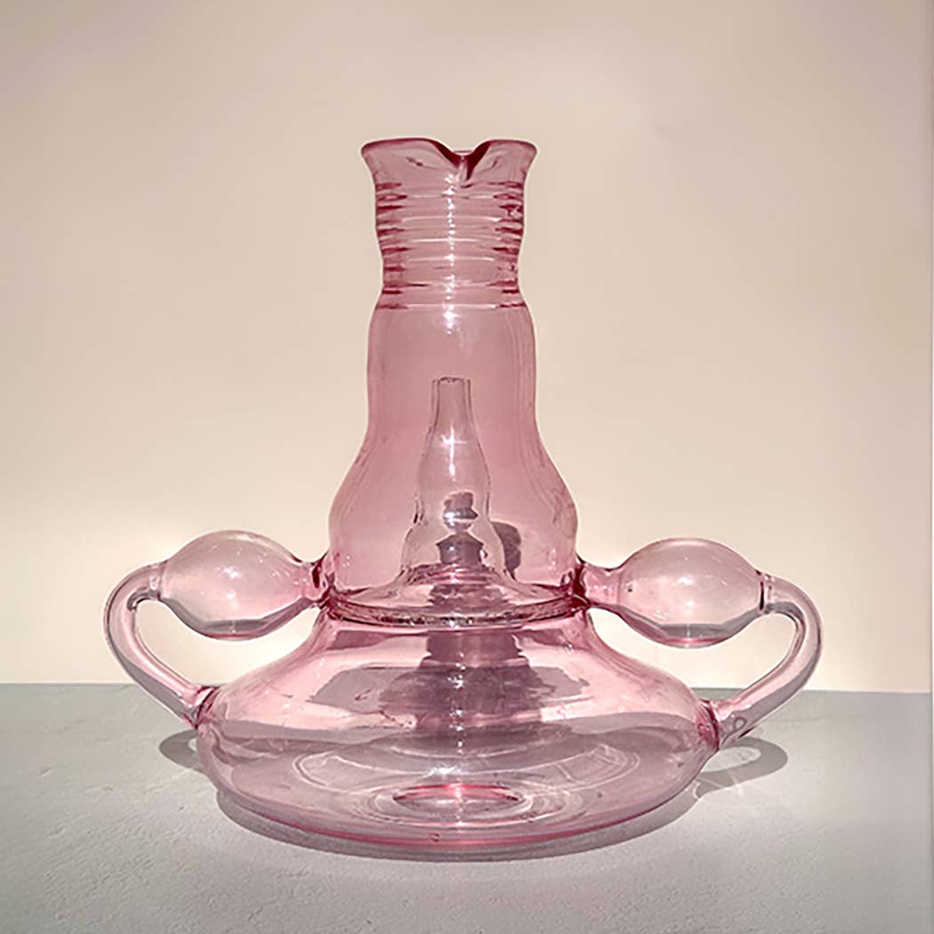 Rose Tinted Uterus Wine Decanter
