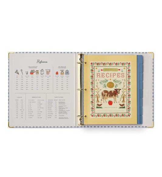 Rifle Paper Co. - Home Sweet Home Recipe Binder
