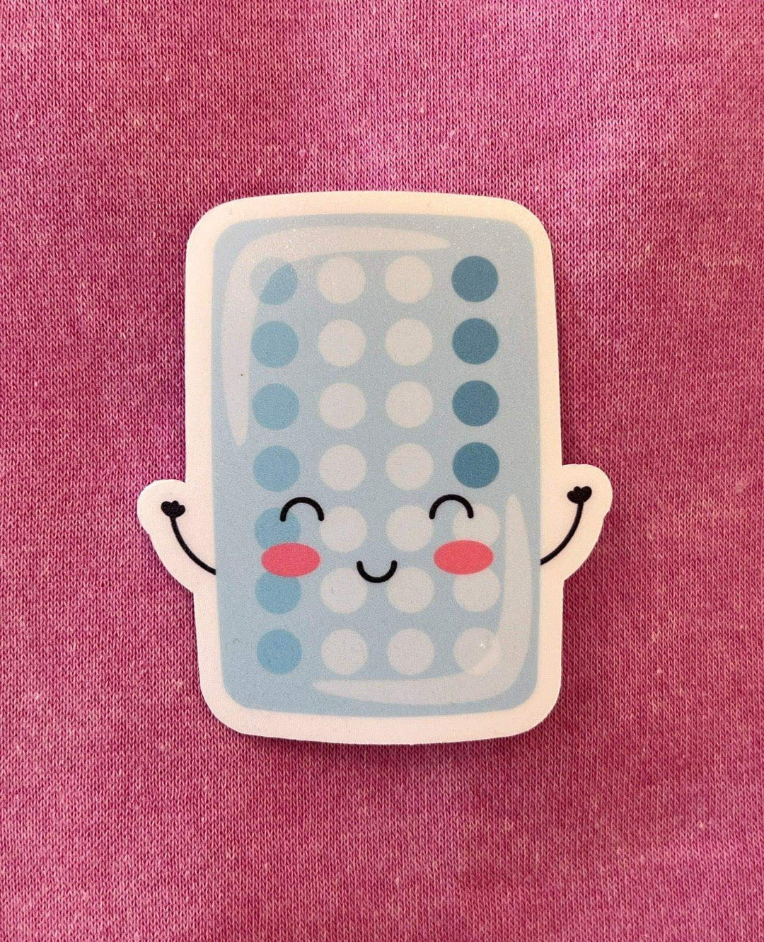 Esme & Elodie Kawaii Birth Control Pills Sticker - Esme and Elodie