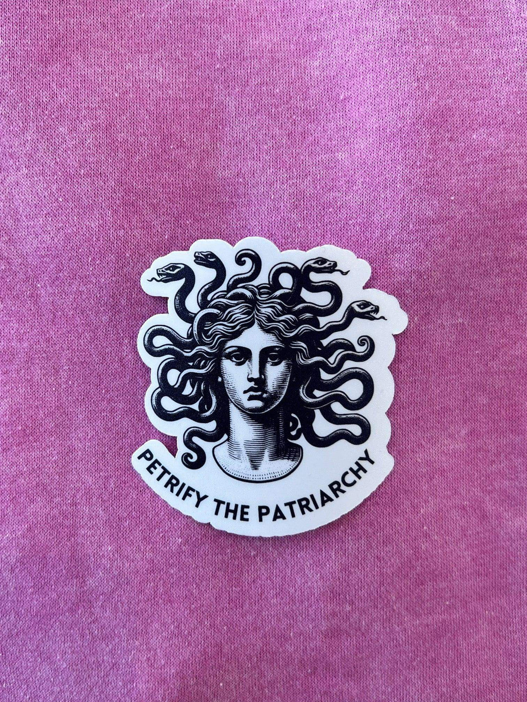 Esme & Elodie Petrify the Patriarchy Sticker - Esme and Elodie