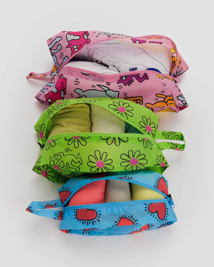 Baggu- Keith Haring Travel Packing Cubes