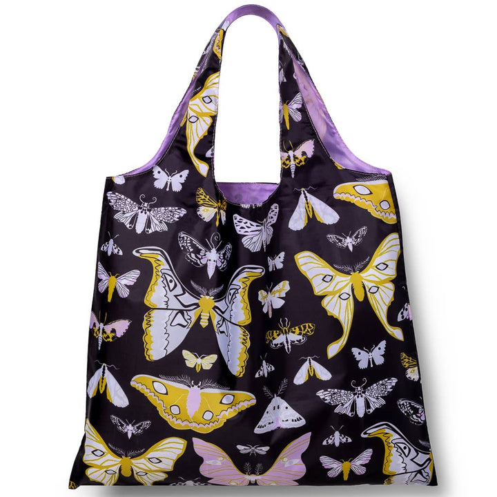 Yellow Owl Workshop - Moths Art Sack® by Banquet Workshop - Reusable Tote Bag