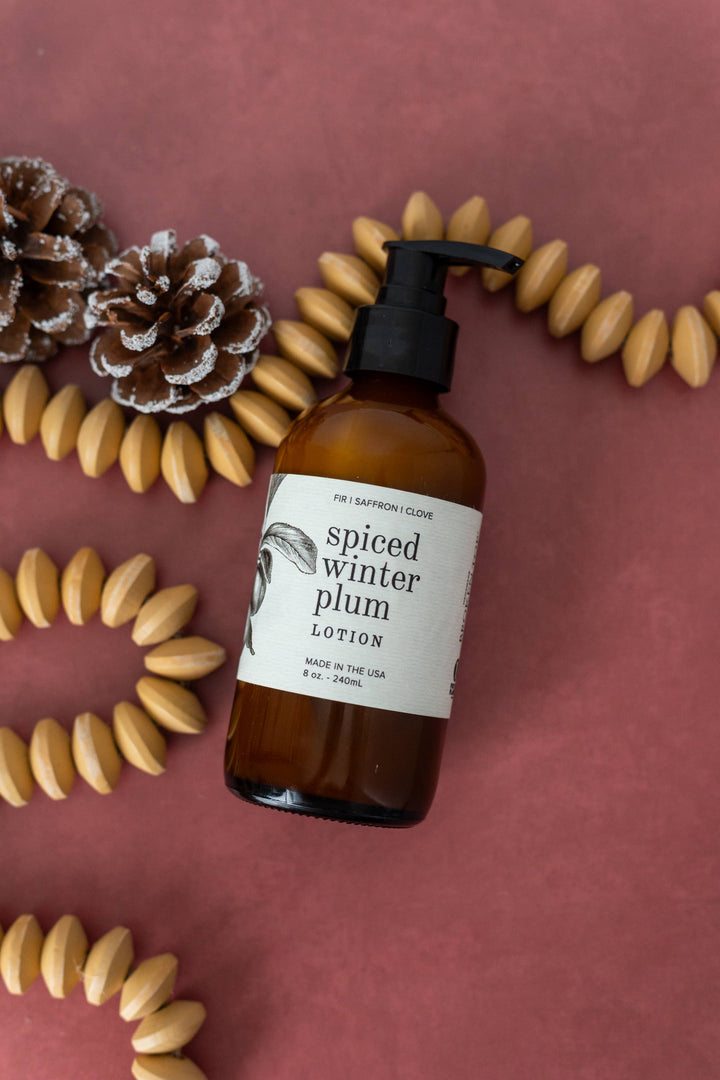 Broken Top Brands - Spiced Winter Plum - 8 oz Lotion - Holiday