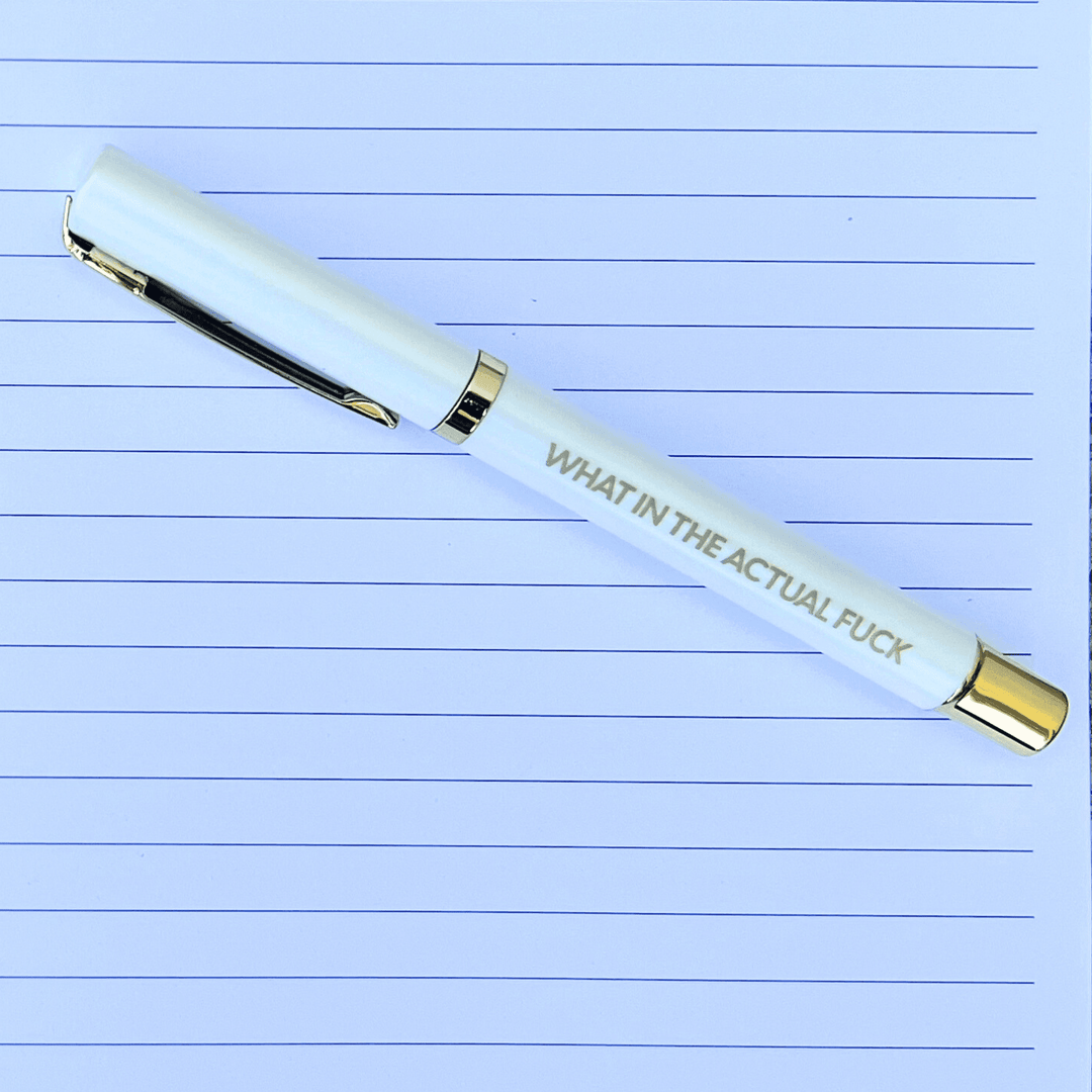 FUN CLUB - What In The Actual Fuck Journal (funny, gifts, notebook, journals - Esme and Elodie