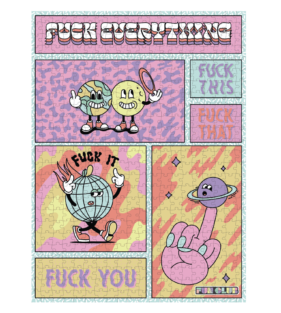 fun club puzzle fuck it