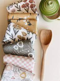 Geometry Kitchen Tea Towel - Esme and Elodie