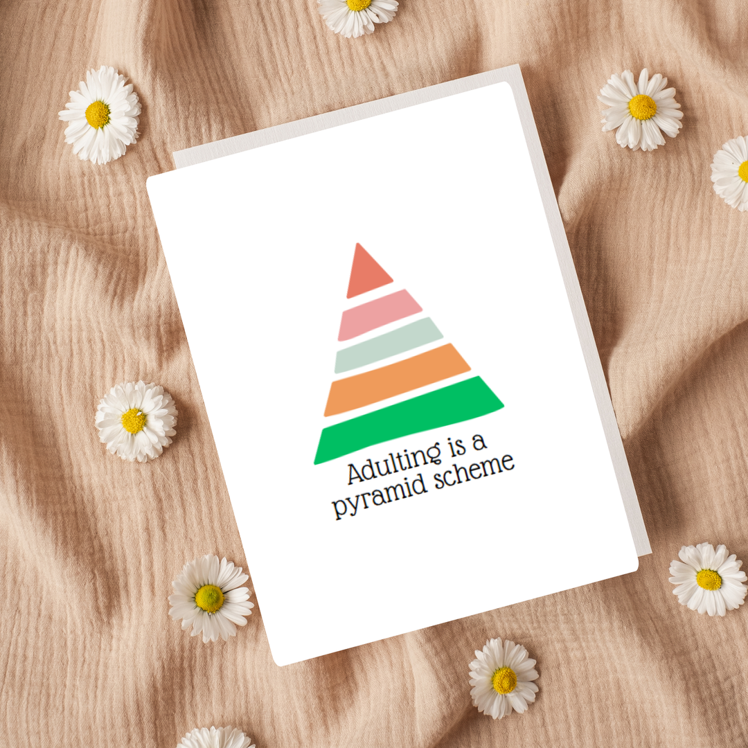 Hells Bells Co.- Adulting Pyramid Scheme - Esme and Elodie