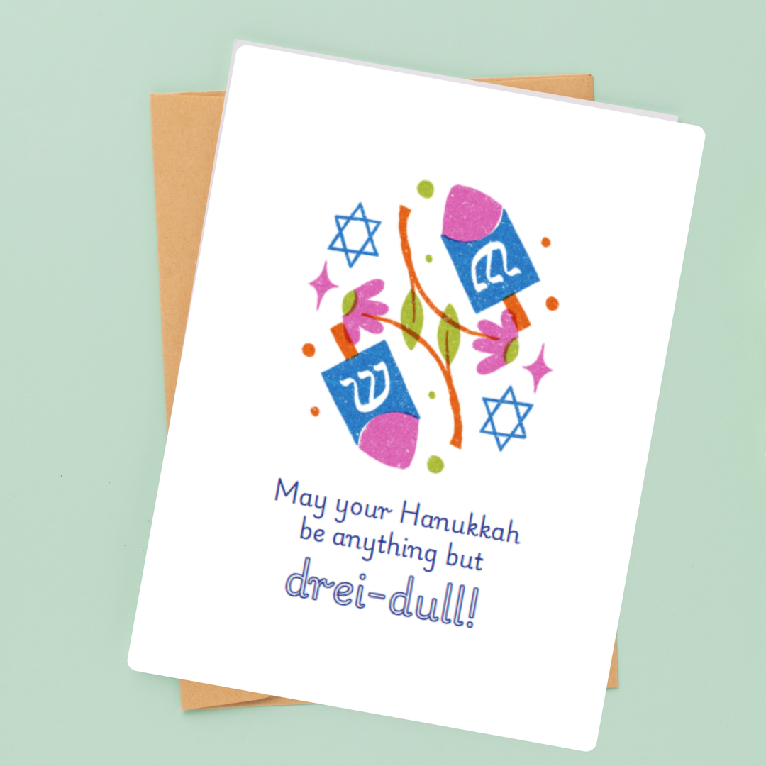 Hells Bells Co.- Drei-Dull Greeting Card - Esme and Elodie