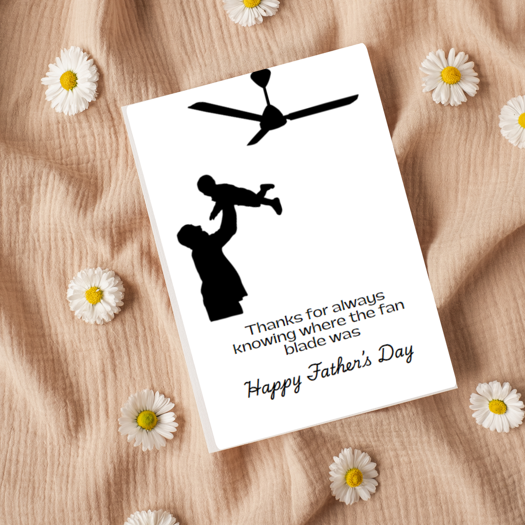 Hells Bells Co.- Father's Day Fan Blades - Esme and Elodie