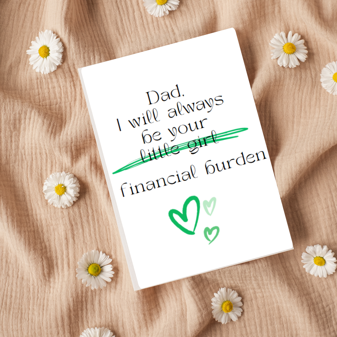 Hells Bells Co.- Father's Day Financial Burden - Esme and Elodie