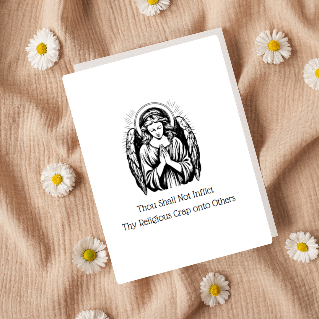 Hells Bells Co.- Inflict Religious Crap - Esme and Elodie