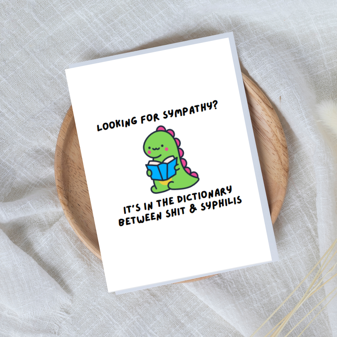 Hells Bells Co.- Looking for Sympathy- Greeting Card - Esme and Elodie
