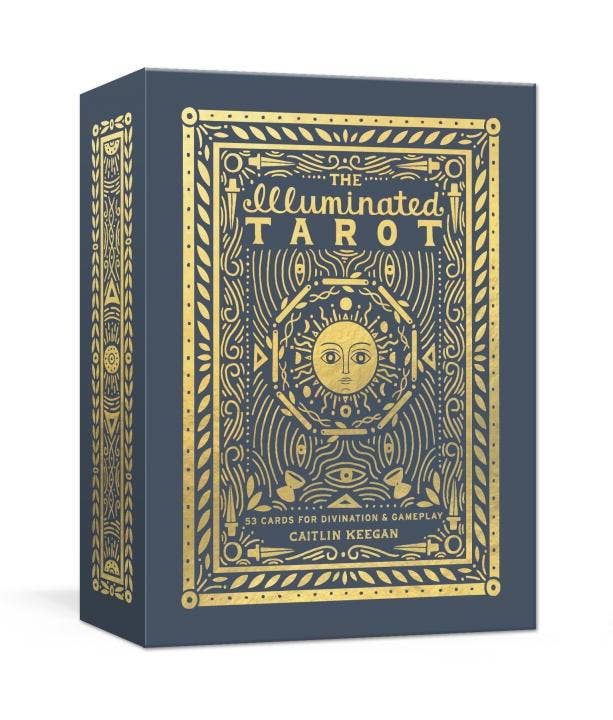 Microcosm Publishing & Distribution - Illuminated Tarot: 53 Cards for Divination & Gameplay - Esme and Elodie