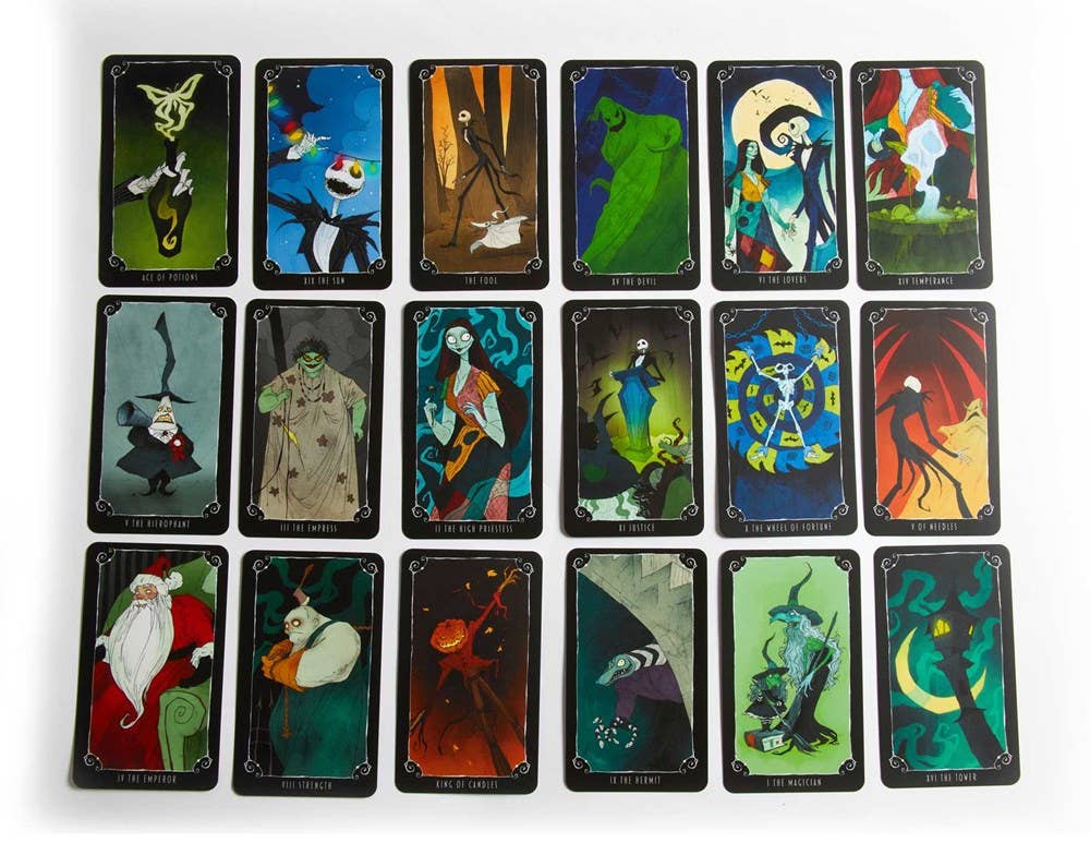 Microcosm Publishing & Distribution - Nightmare Before Christmas Tarot - Esme and Elodie