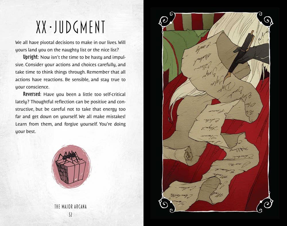 Microcosm Publishing & Distribution - Nightmare Before Christmas Tarot - Esme and Elodie