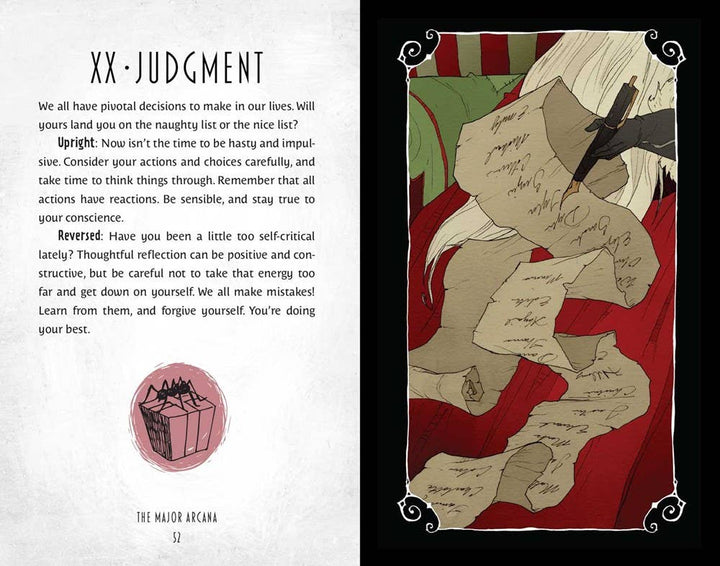 Microcosm Publishing & Distribution - Nightmare Before Christmas Tarot - Esme and Elodie