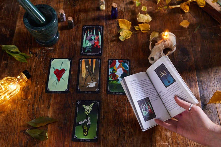 Microcosm Publishing & Distribution - Nightmare Before Christmas Tarot - Esme and Elodie