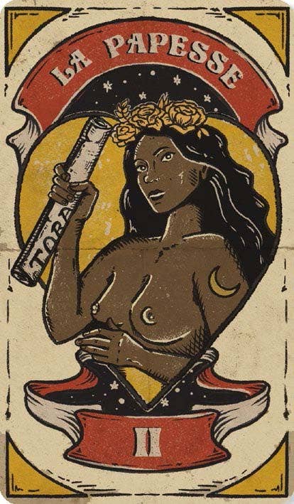 Microcosm Publishing & Distribution - Sacred Sisterhood Tarot: Deck and Guidebook for Fierce Women - Esme and Elodie