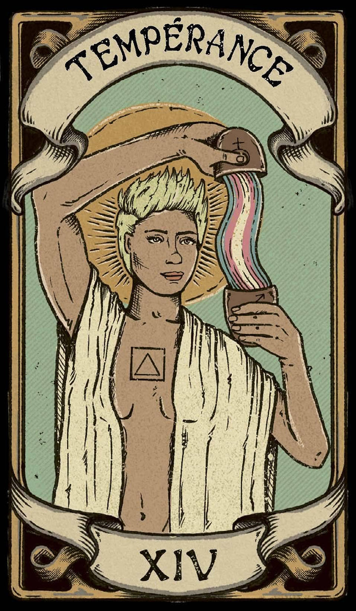 Microcosm Publishing & Distribution - Sacred Sisterhood Tarot: Deck and Guidebook for Fierce Women - Esme and Elodie