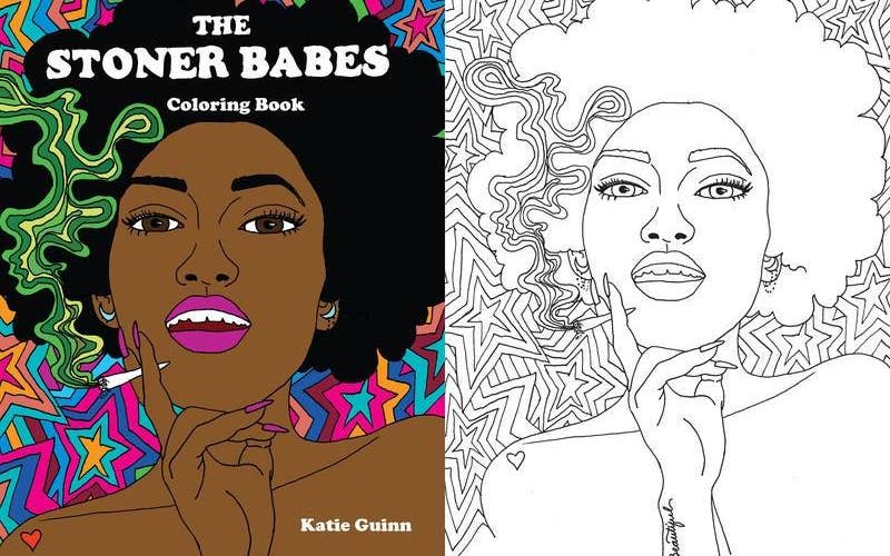 Microcosm Publishing & Distribution - Stoner Babes Coloring Book - Esme and Elodie